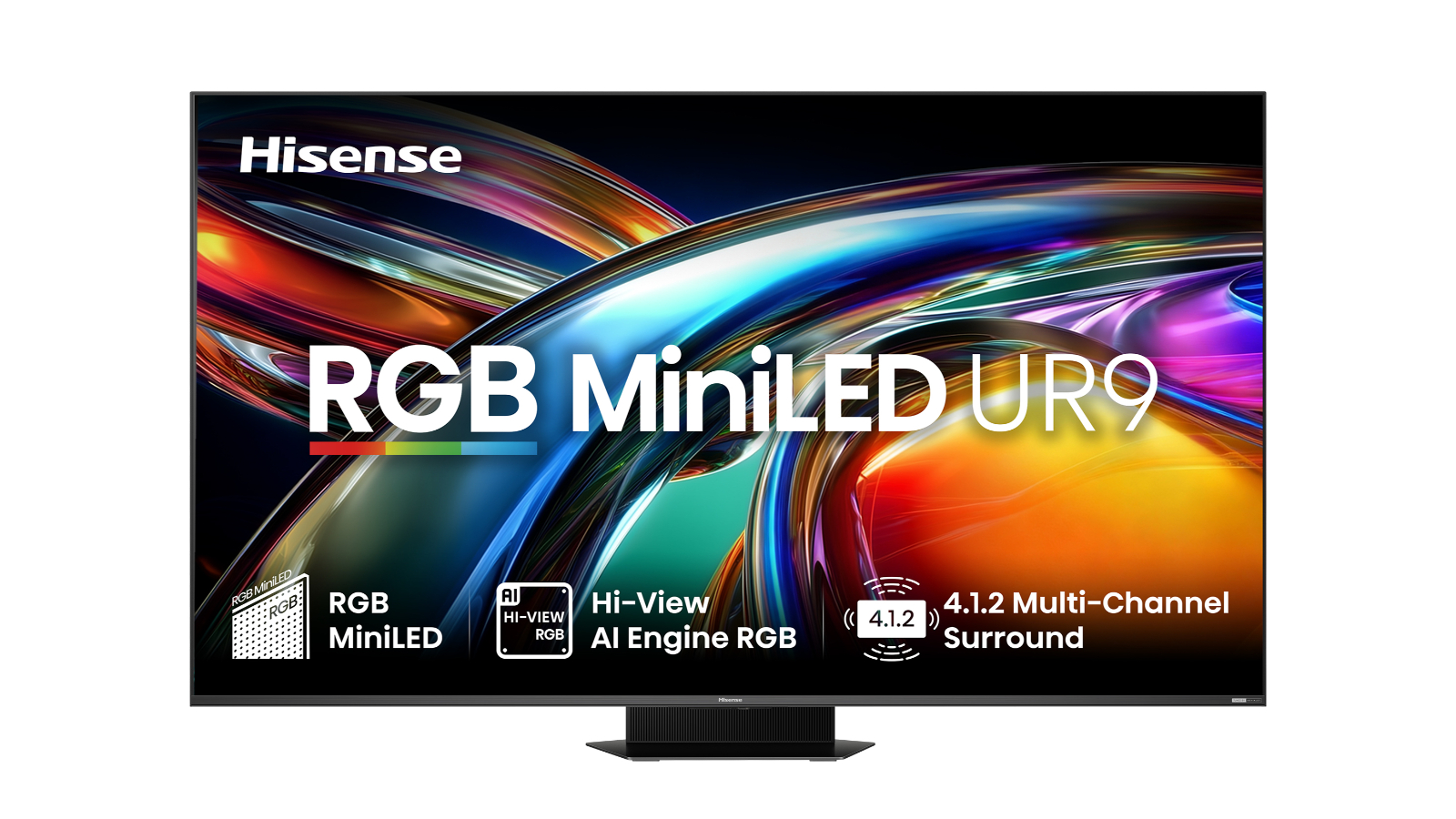 Hisense 65-inch UR9SAU 4K RGB Mini LED Smart TV