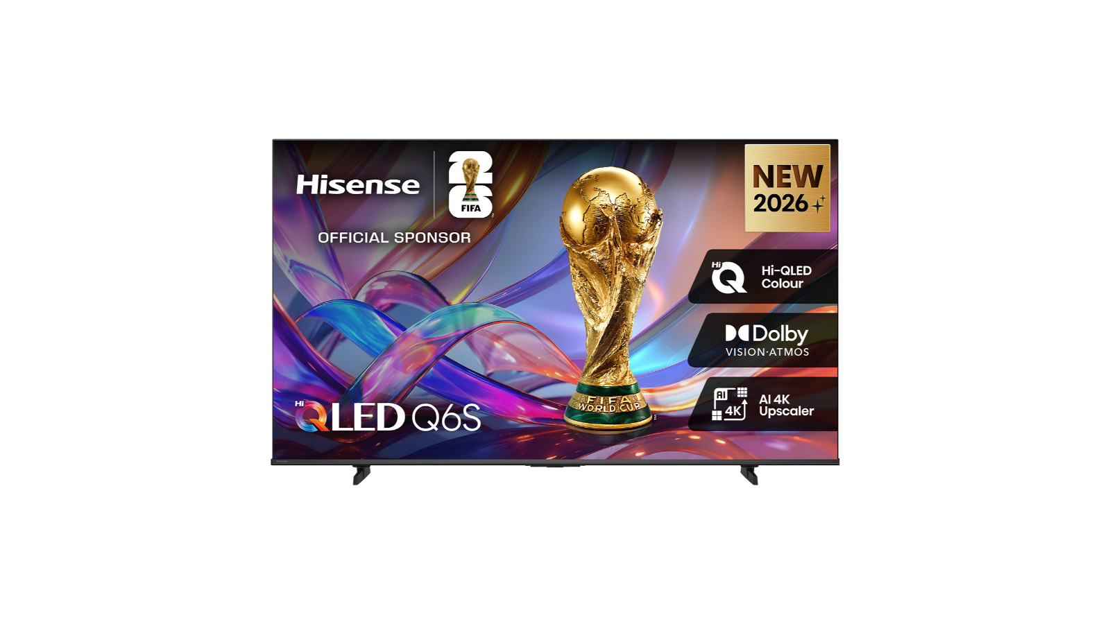Hisense 43-inch Q6SAU 4K Hi-QLED Smart TV