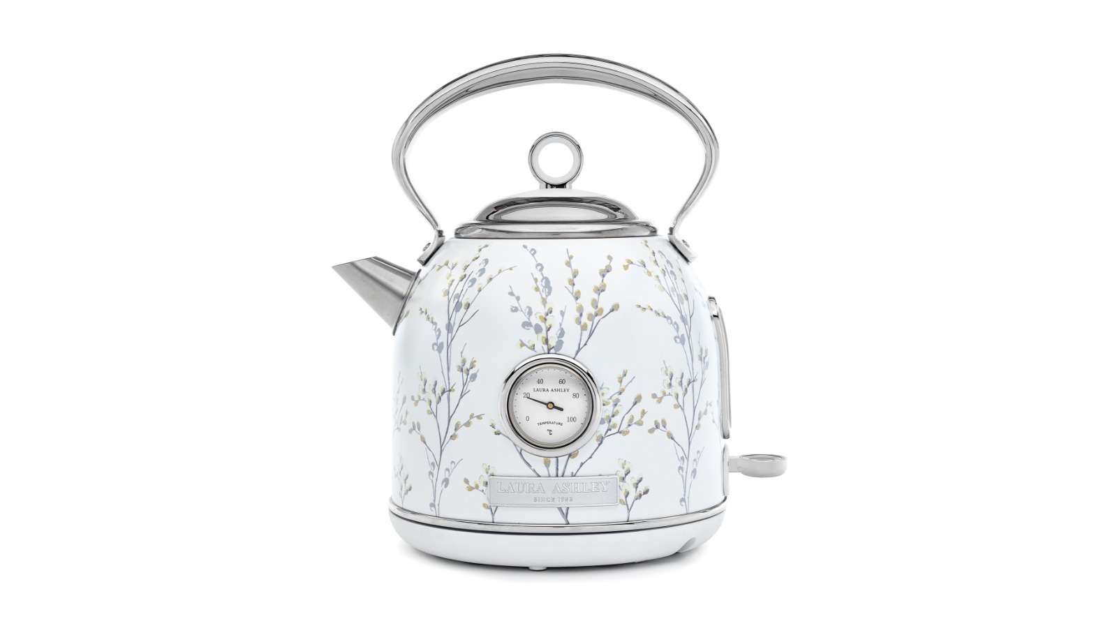 Laura Ashley 1.7L Dome Electric Kettle - Willow White