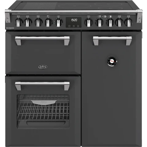 Belling 90cm Richmond Deluxe 5 Zone Induction Range Cooker - Anthracite