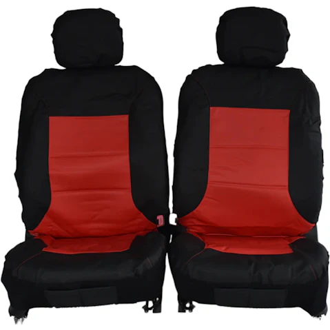 My Car Universal Size 30/35 El Toro Series Ii Front Seat Cover - Black/Red