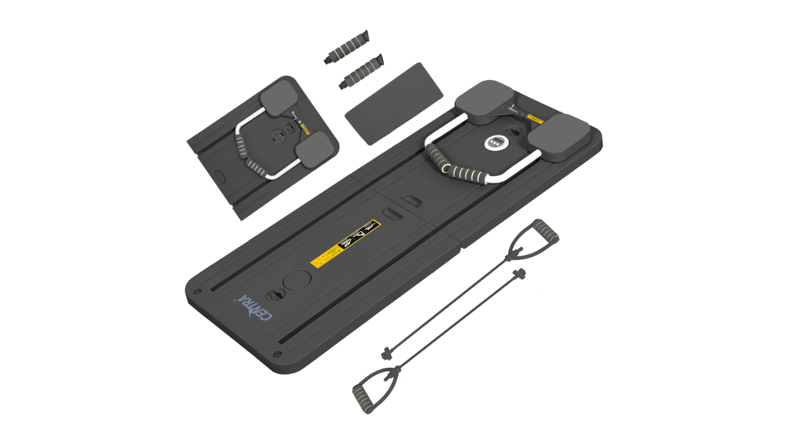 Centra Multi-Function Abdominal Roller - Dark Grey