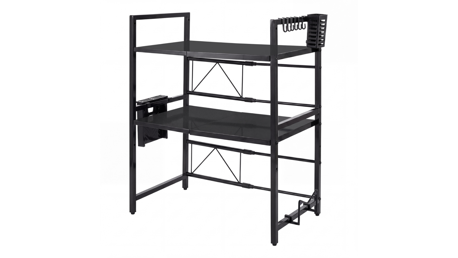 Toque 3-Tier Microwave Shelf Adjustable Kitchen Storage Rack