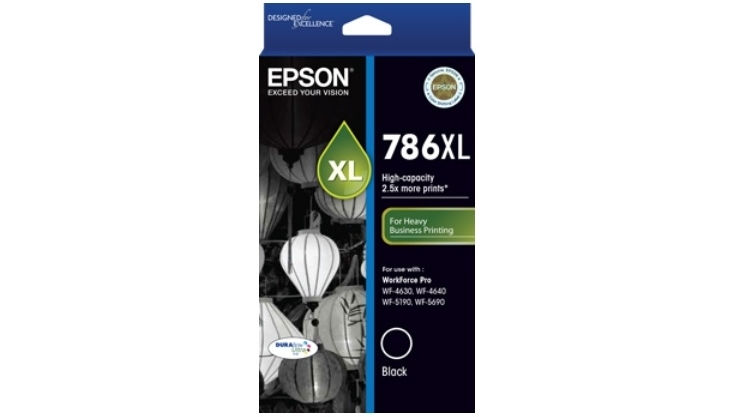 Epson 786XL DURABrite Ink Cartridge - Black