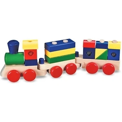 Melissa and Doug Wooden Stacking Train