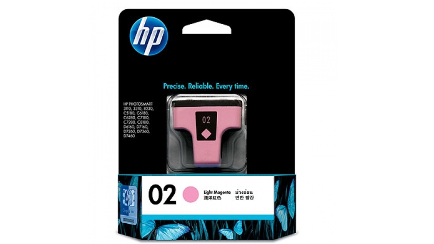 HP 02 Light Magenta Original Ink Cartridge Harvey Norman