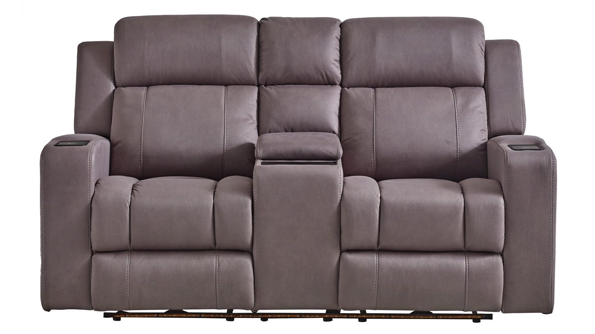 Kino 2Seater Fabric Powered Recliner Sofa Ash Harvey Norman