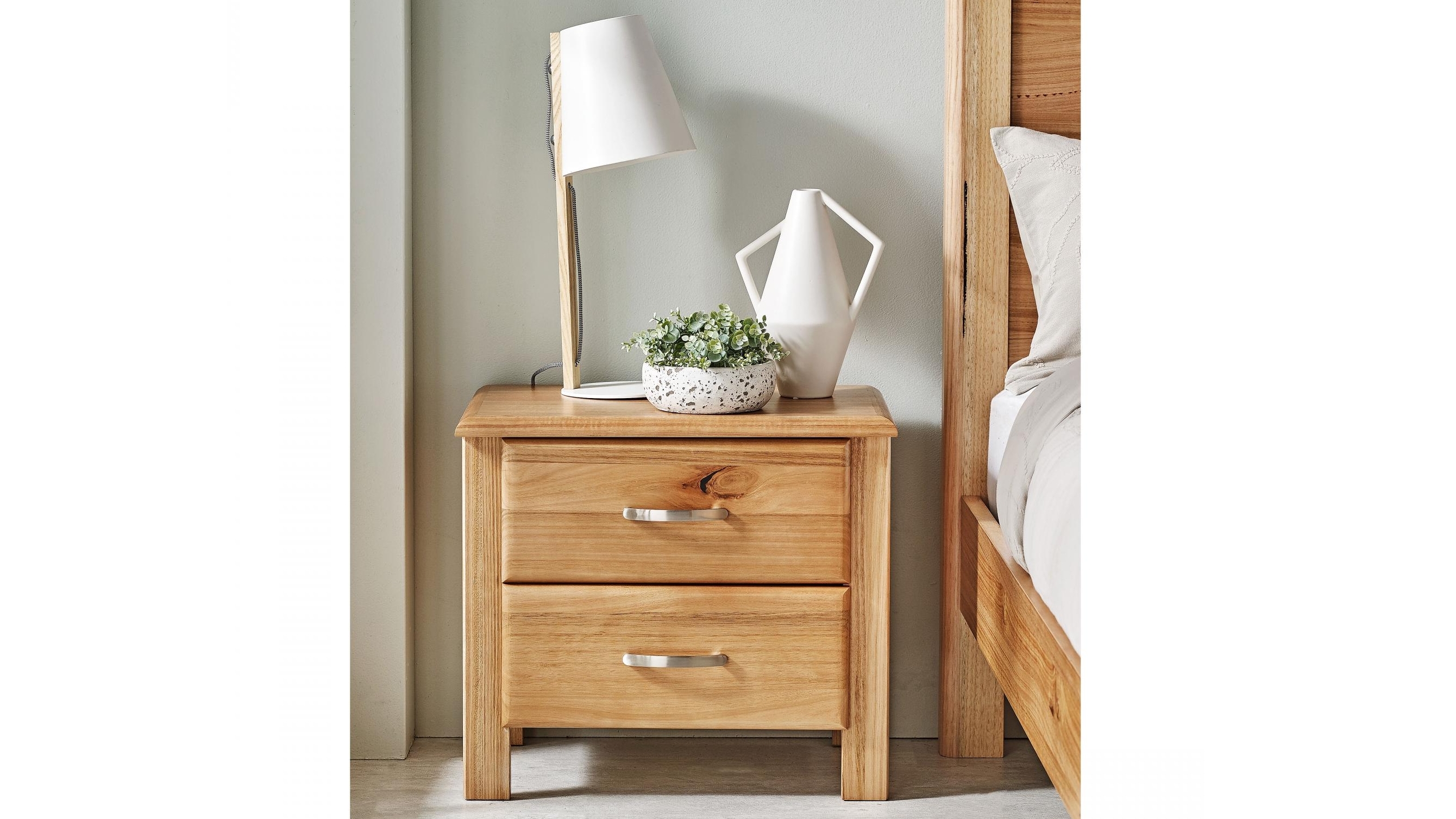 Eltham 2-Drawer Bedside Table