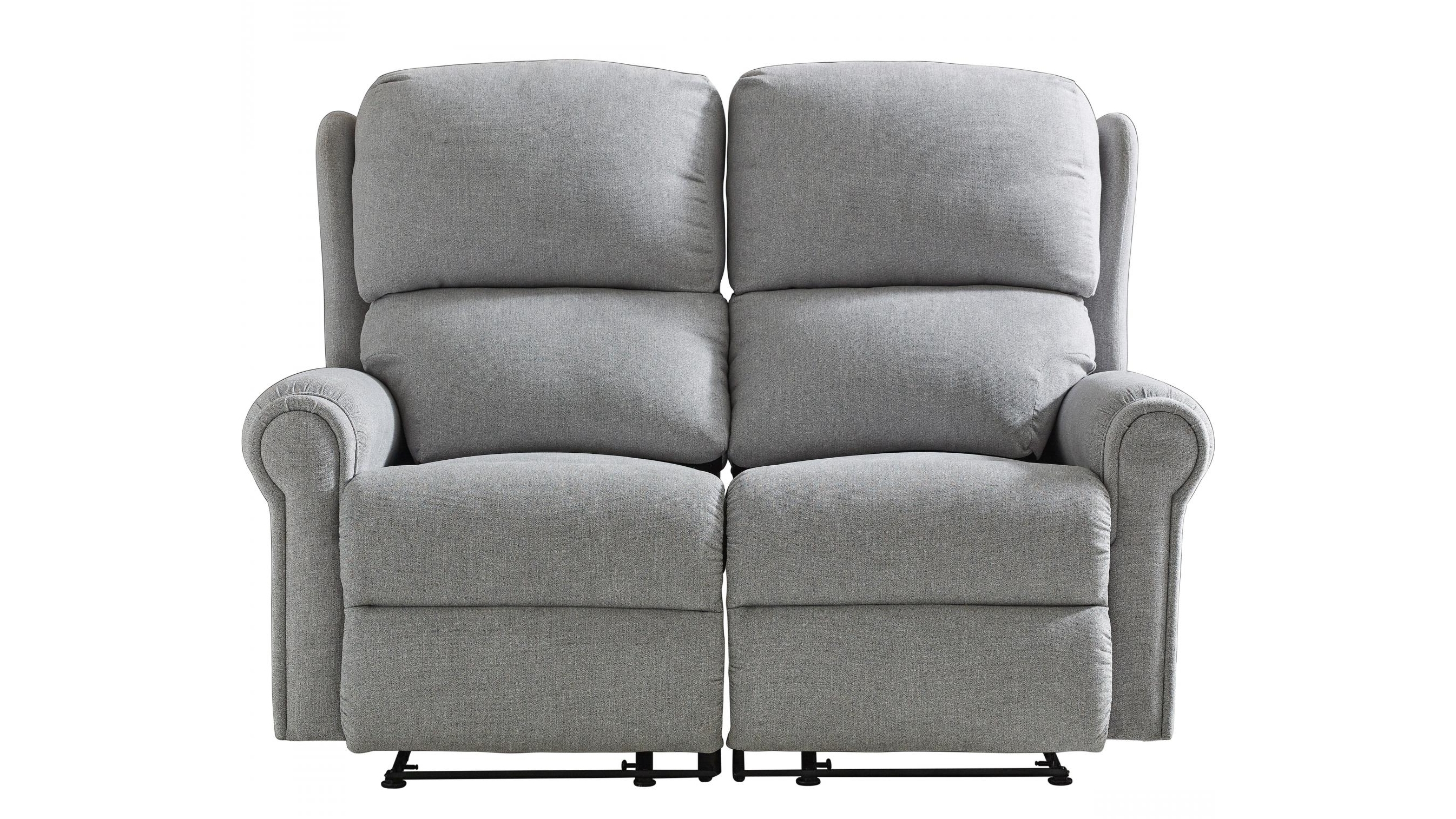 Lizzie 2-Seater Fabric Recliner Sofa