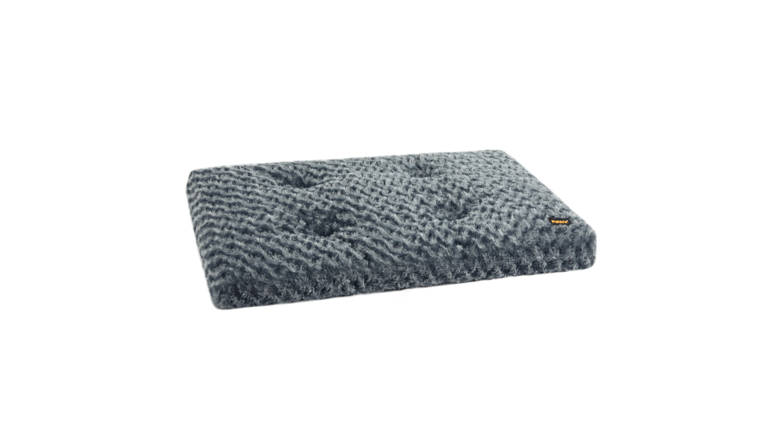 PaWz Grey 8cm Thick Plush Pet Bed - 36inch