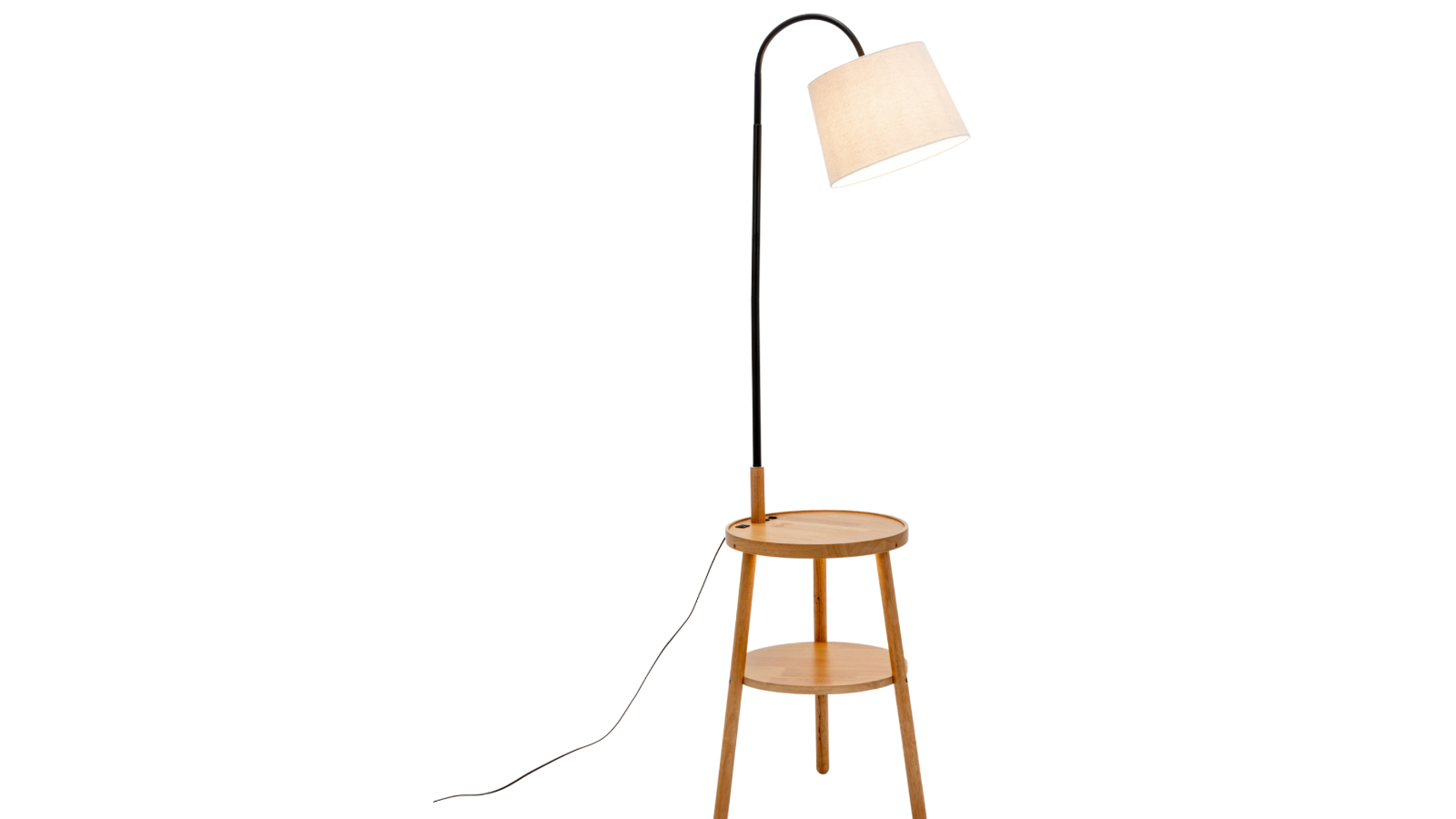 New Oriental Naples Tripod Floor Lamp USB Charge