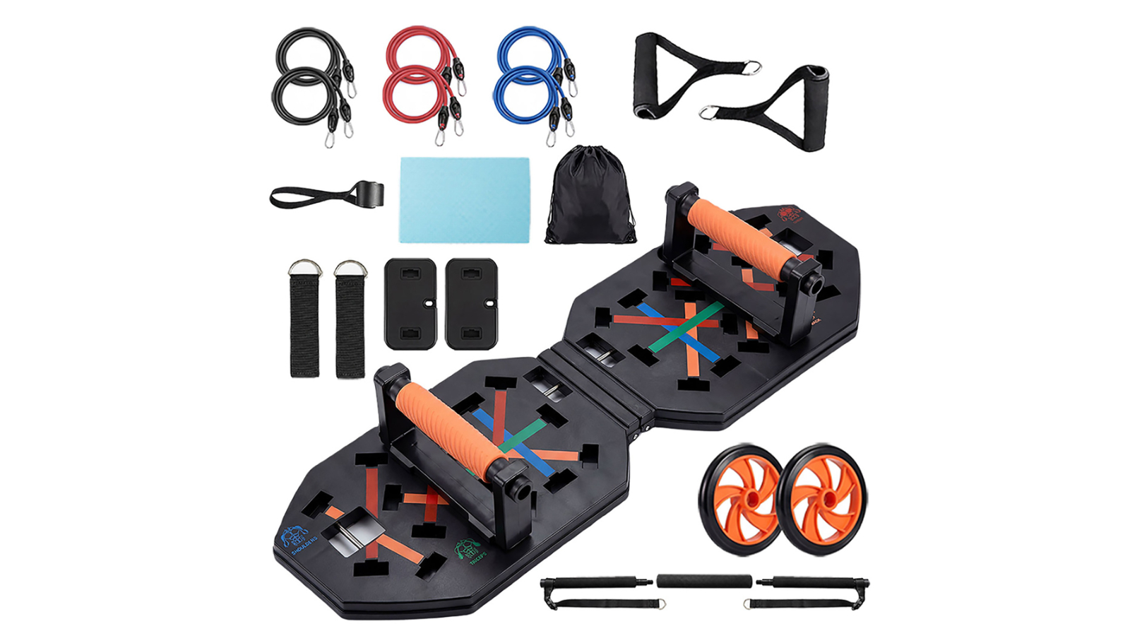 Centra Push-Up Board Fitness Training Set