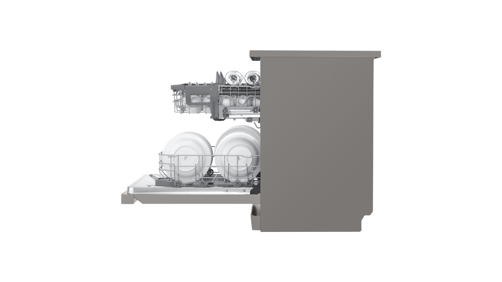 LG 14 Place QuadWash Dishwasher in Stainless Finish Free