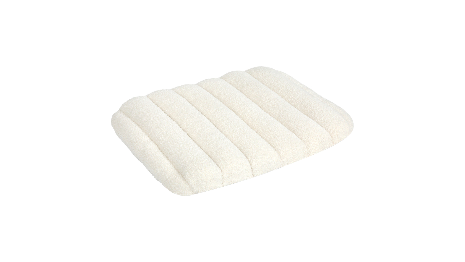 PaWz White Orthopedic Dog Bed with Removable Cover - Small