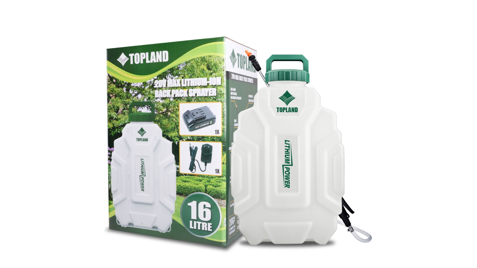 Topland 16L Gardeen Weed Spot Spray