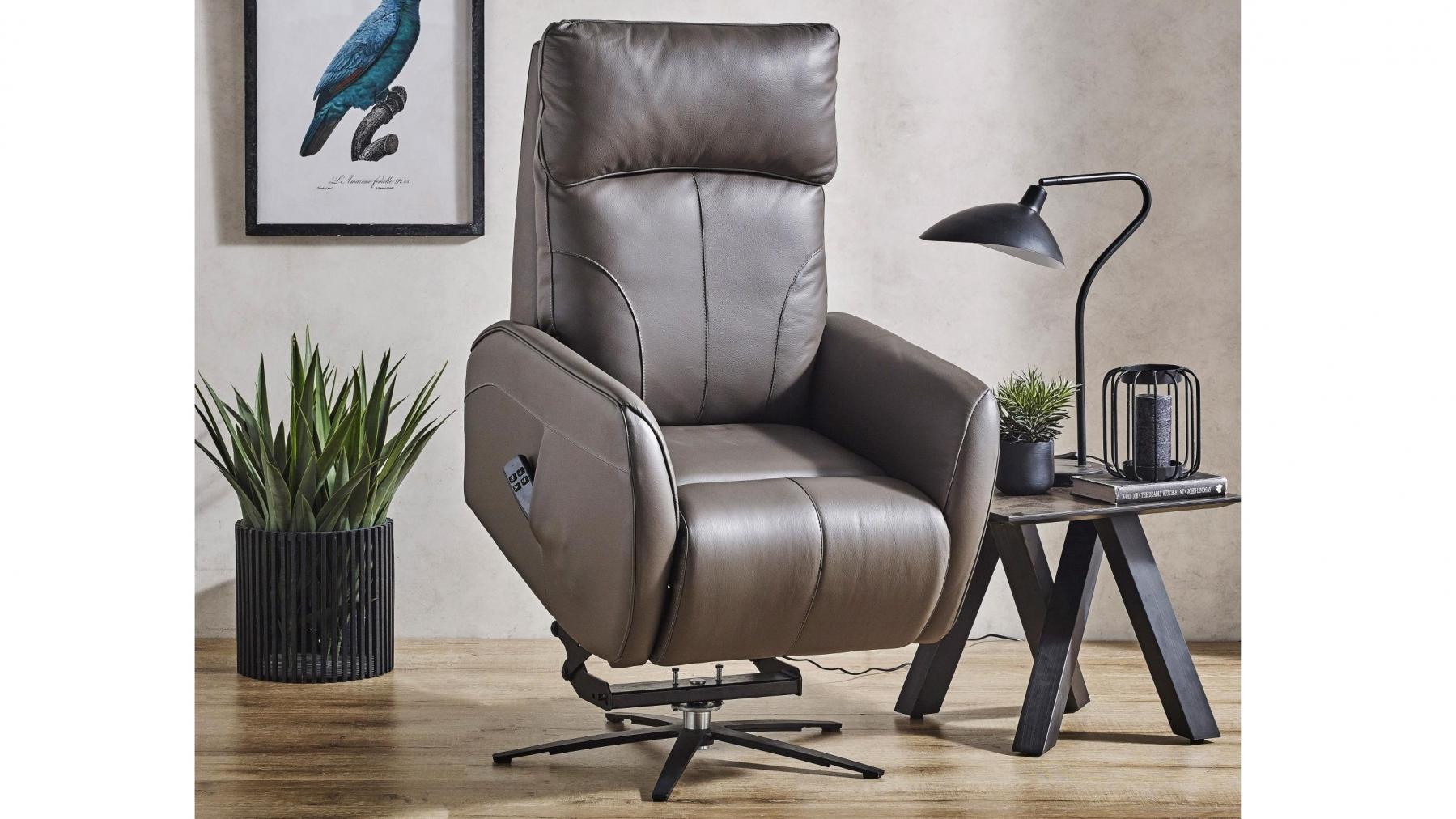 Rens Leather Dual Motor Lift Chair