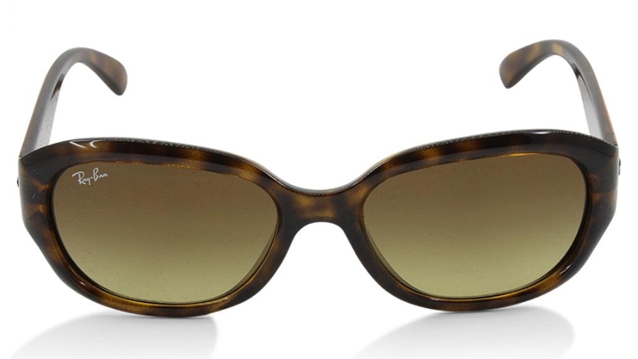 Ray-Ban RB4198 710/85 Gradient Women's Fashion Sunglasses Brown