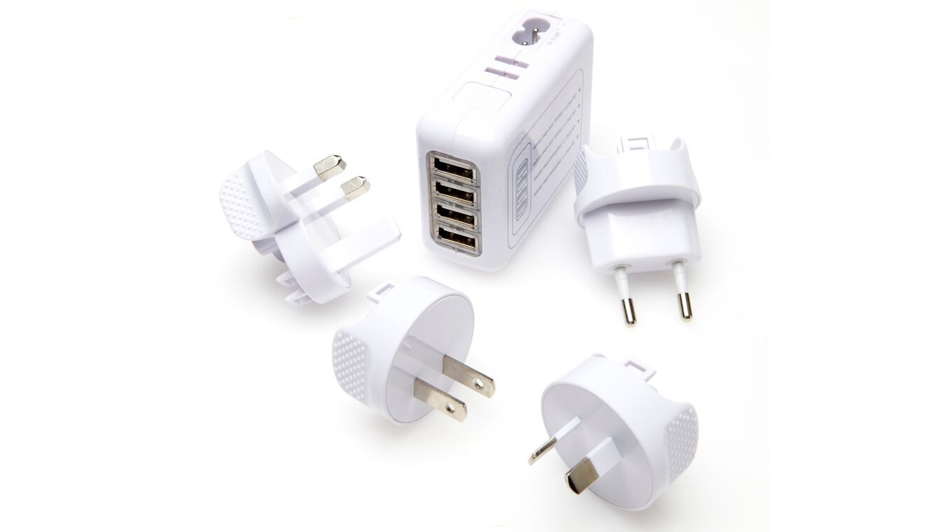 Korjo 2.1A 4 Port USB Hub