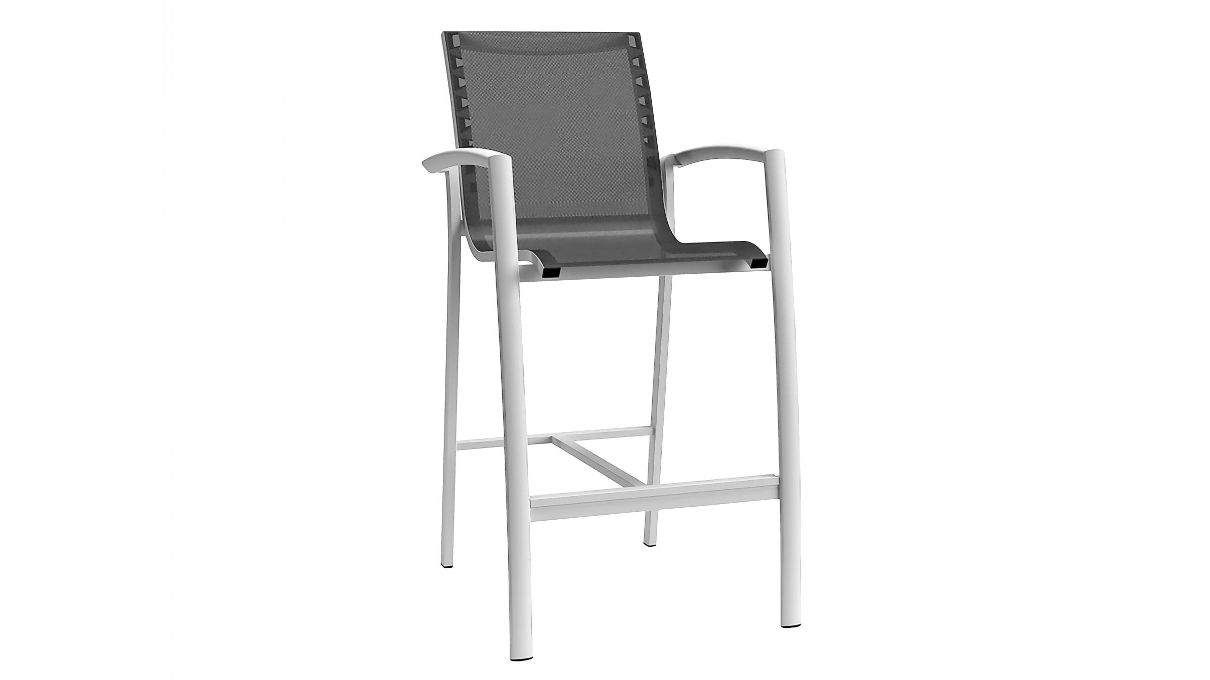 Parsons Outdoor Bar Chair White Harvey Norman