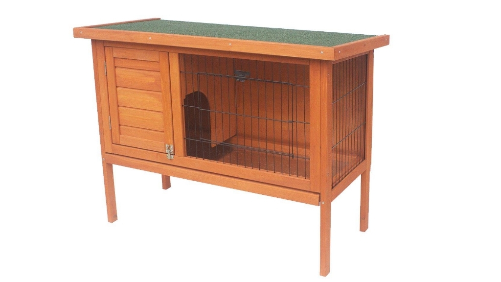 Little Buddies Wooden Rabbit Hutch - Small