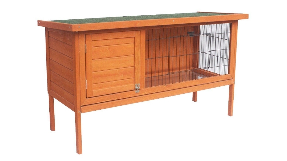 Little Buddies Wooden Rabbit Hutch - Large