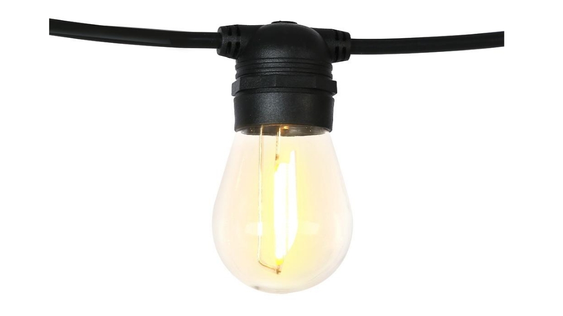 Jingle Jollys Festoon Solar String Lights - 17 Metre