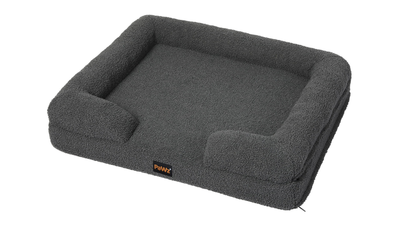 PaWz Grey Memory Foam Pet Sofa Bed - Medium