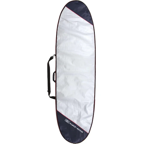 Ocean and Earth Red Barry Basic Padded Single Longboard Cover
