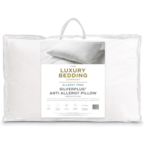 The Luxury Bedding Company Silverplus Medium Pillow