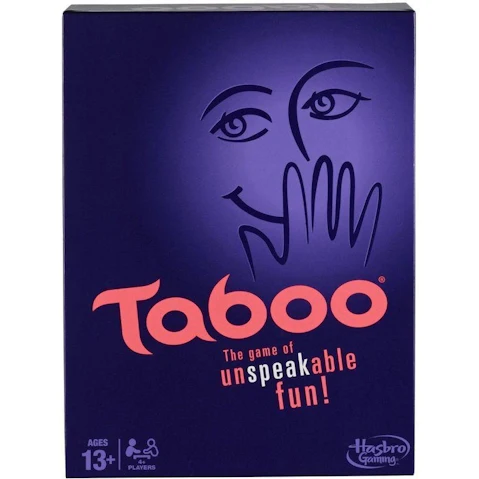 Hasbro Taboo Game Of Unspeakable Fun Hba46262840