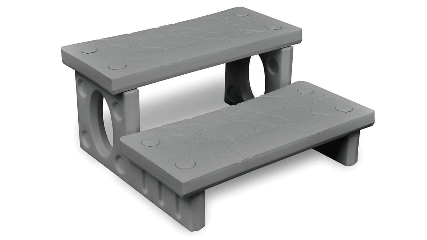 vidaXL Spa Step - Grey