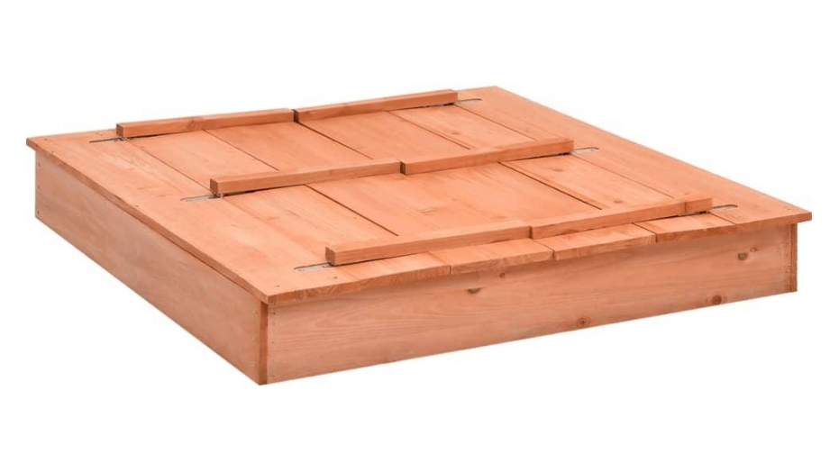 vidaXL Firwood Sandbox - 95 x 90 x 15cm