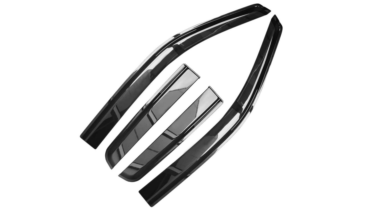 X-CAR 4-Piece Weathershields for Isuzu D-MAX Space Cab 2020-2022