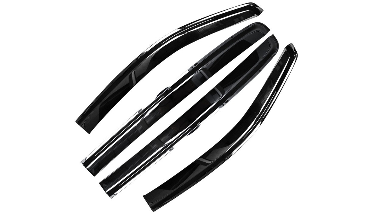 X-CAR 4-Piece Weathershields for Isuzu MUX 2013-2021