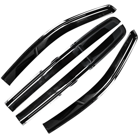 X-CAR 4-Piece Weathershields for Isuzu MUX 2013-2021