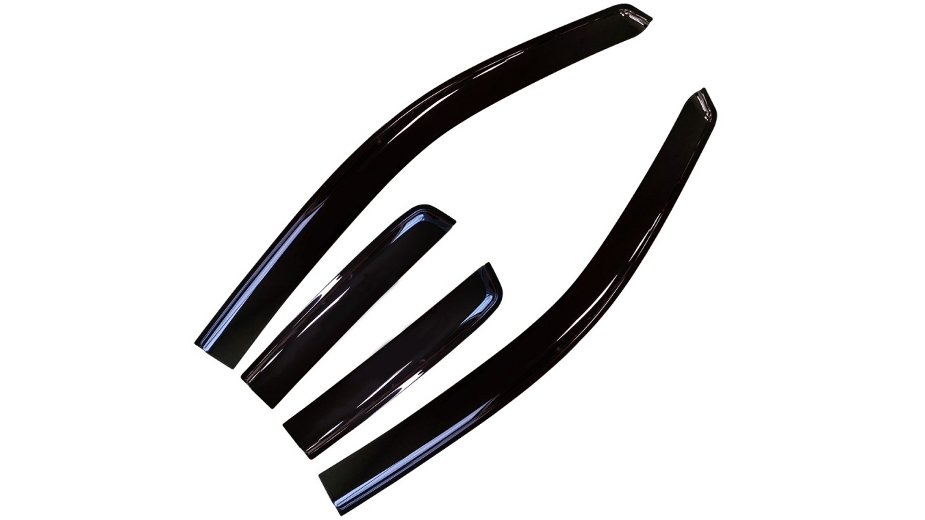X-CAR 4-Piece Weathershields for Mazda BT-50 Freestyle Extra Cab 2011-2020