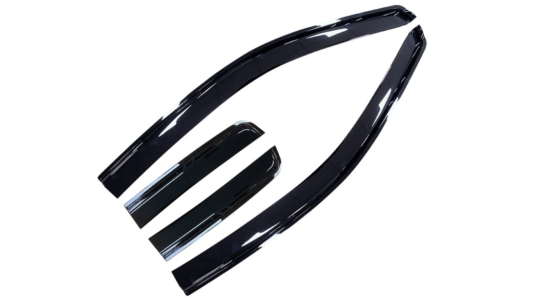X-CAR 4-Piece Weathershields for Ford Ranger Extra Super Cab 2011-2022