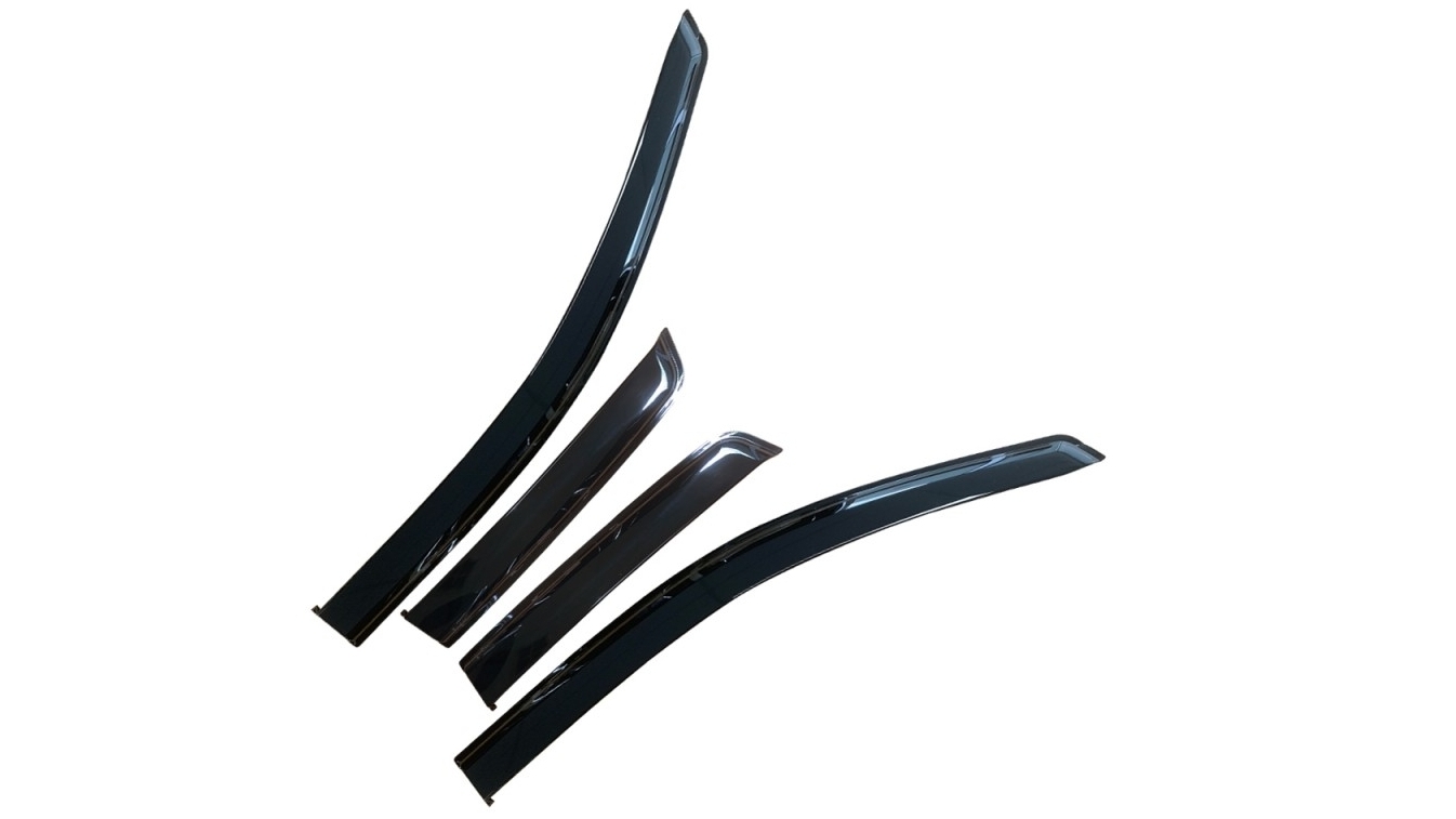 X-CAR 4-Piece Weathershields for Nissan Navara King Cab 2015-2022