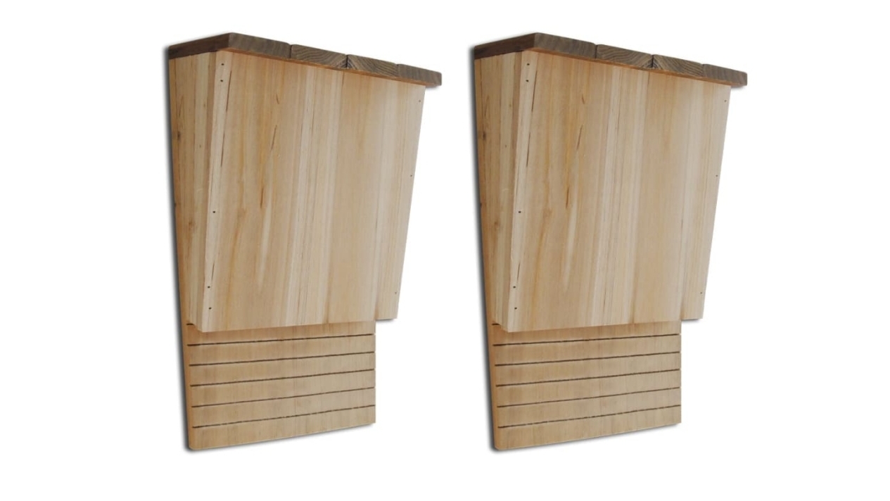 vidaXL 22 x 12 x 34cm Bat House - Set of 2