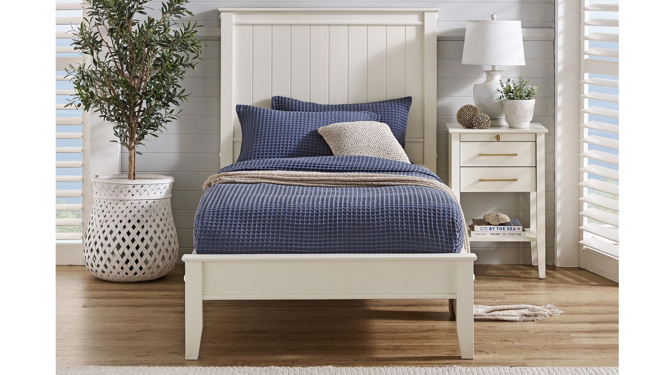 Lorne Doona Foot White Bed Single Harvey Norman