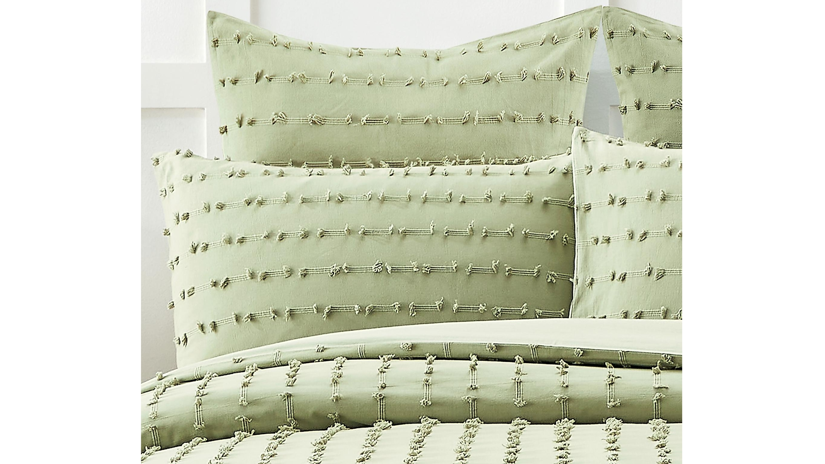 L'Avenue Gaia Olive European Pillowcase