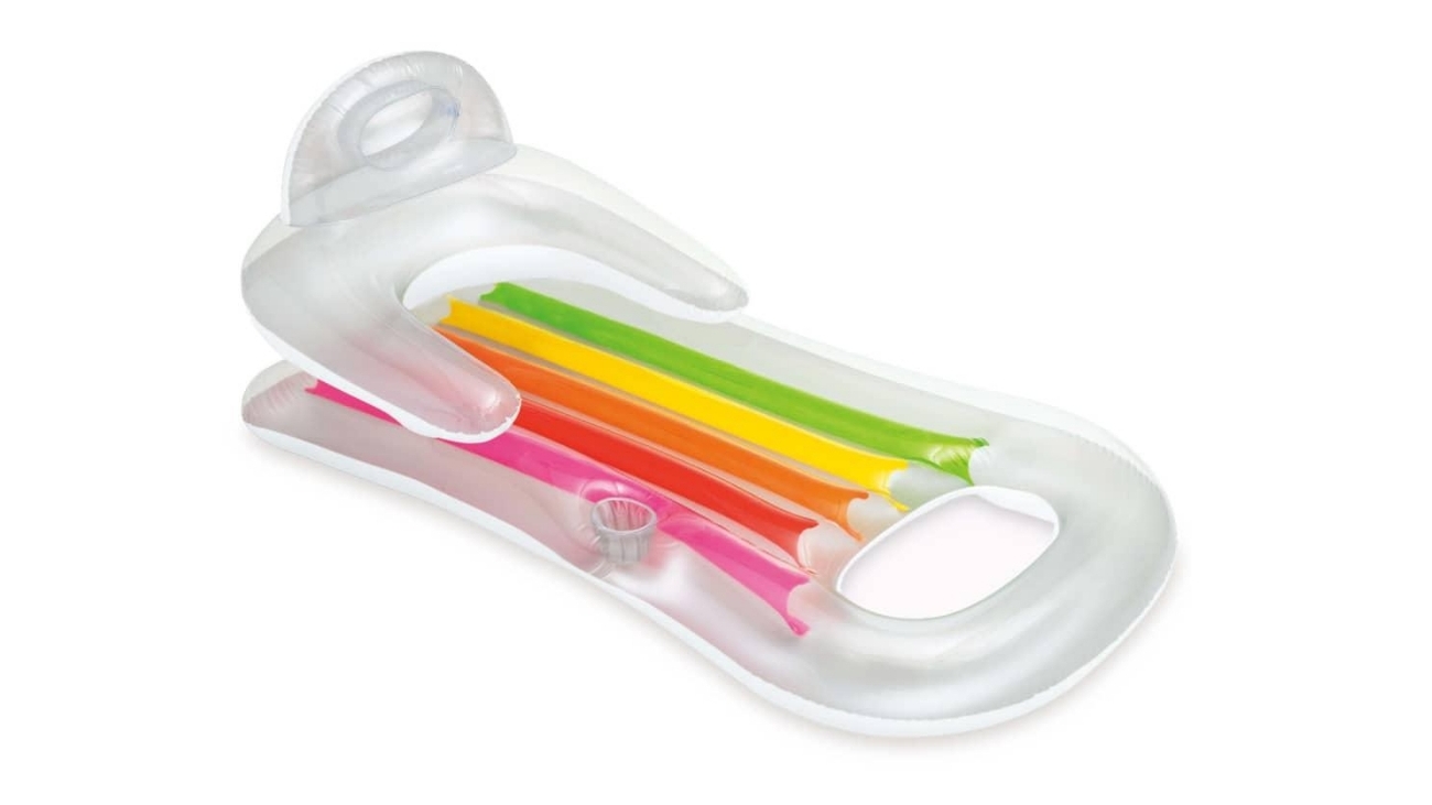vidaXL Vinyl Inflatable Pool Lounger - 160 x 85cm