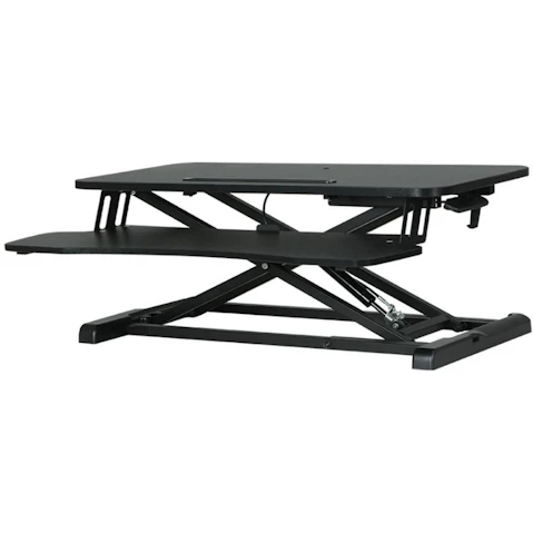 Artiss Standing Black Desk Riser
