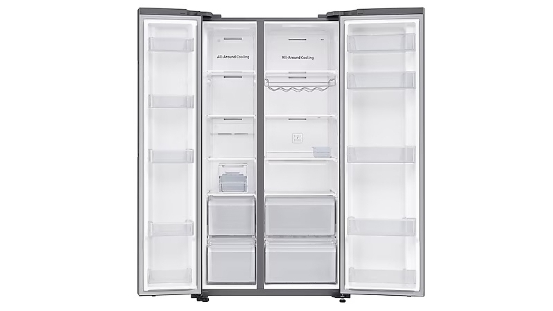 Samsung 655L Side By Side Fridge with SpaceMax Technology Black