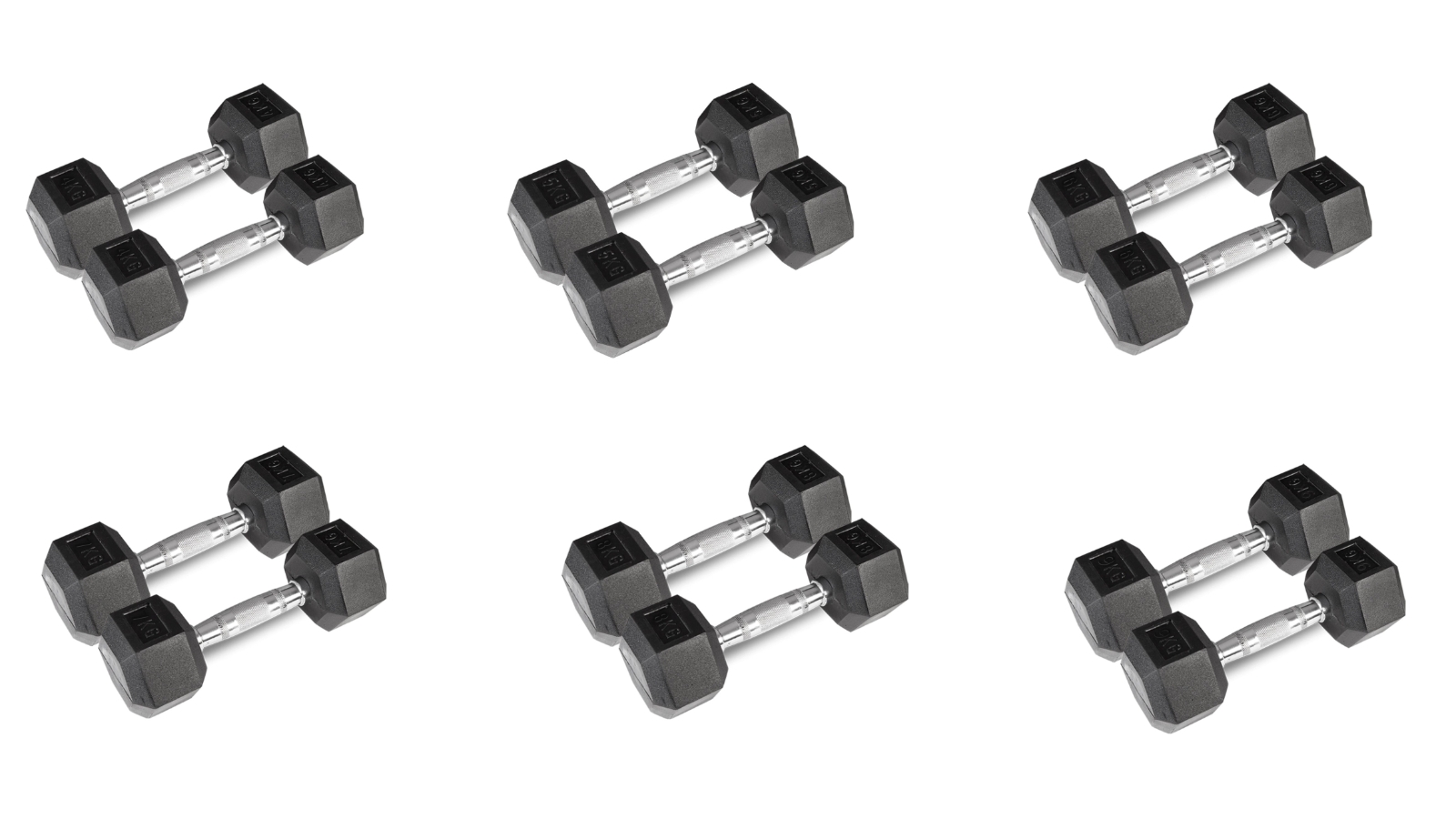 Cortex Hex Dumbbell Pair