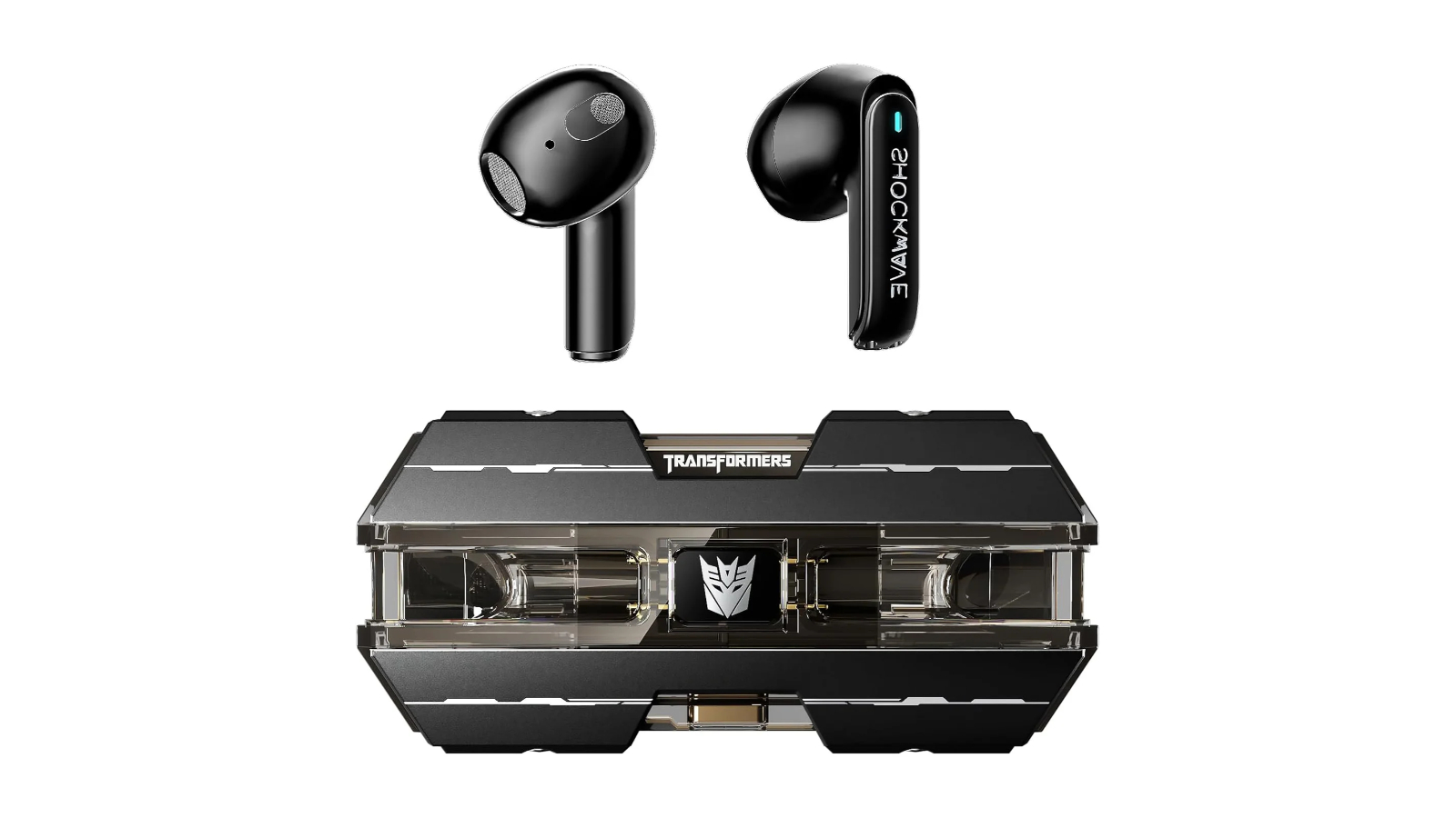 Transformers TF-T01 Shockwave True Wireless Headphone - Black