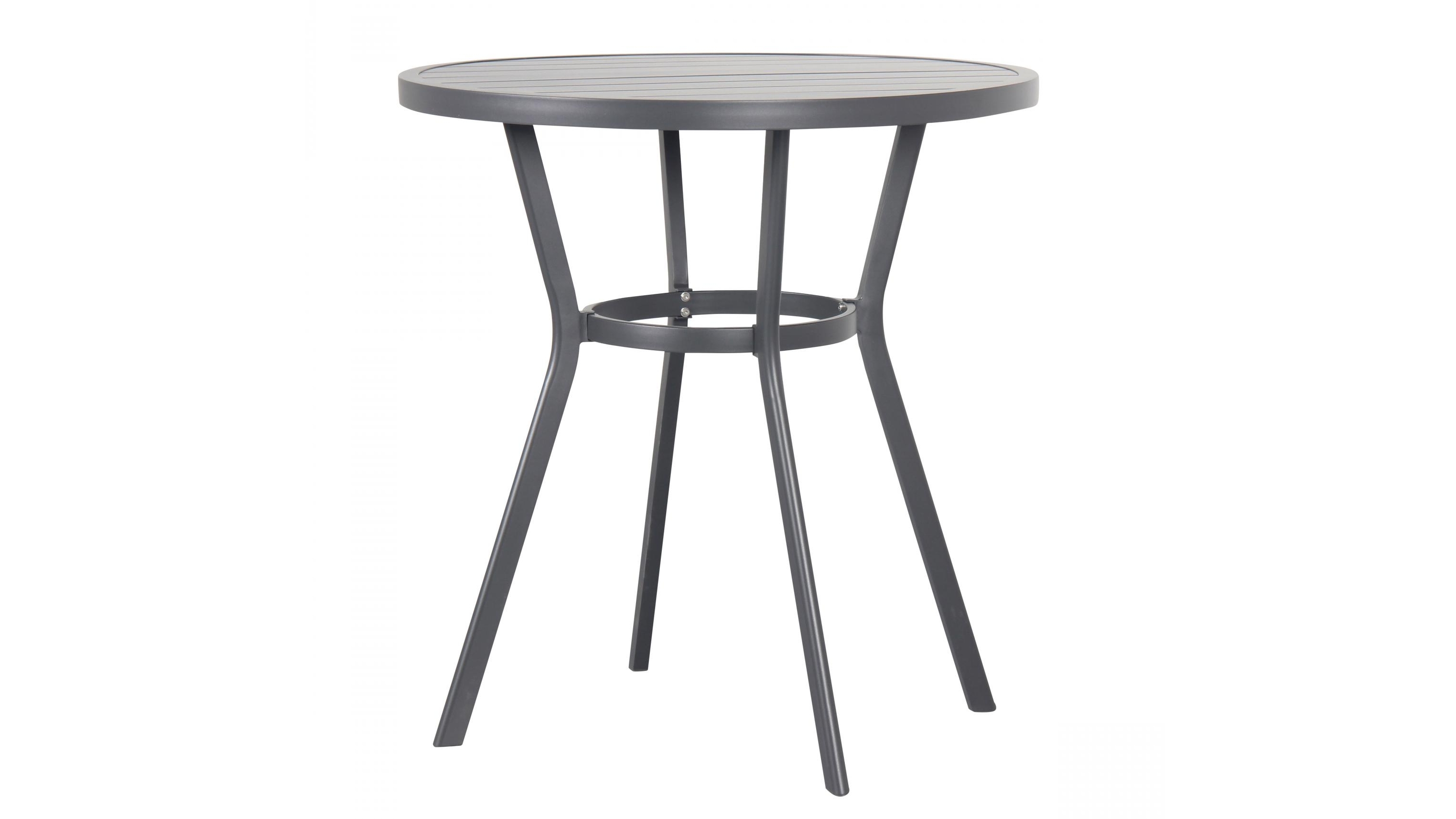 Passeri Outdoor Bar Table Gunmetal Harvey Norman