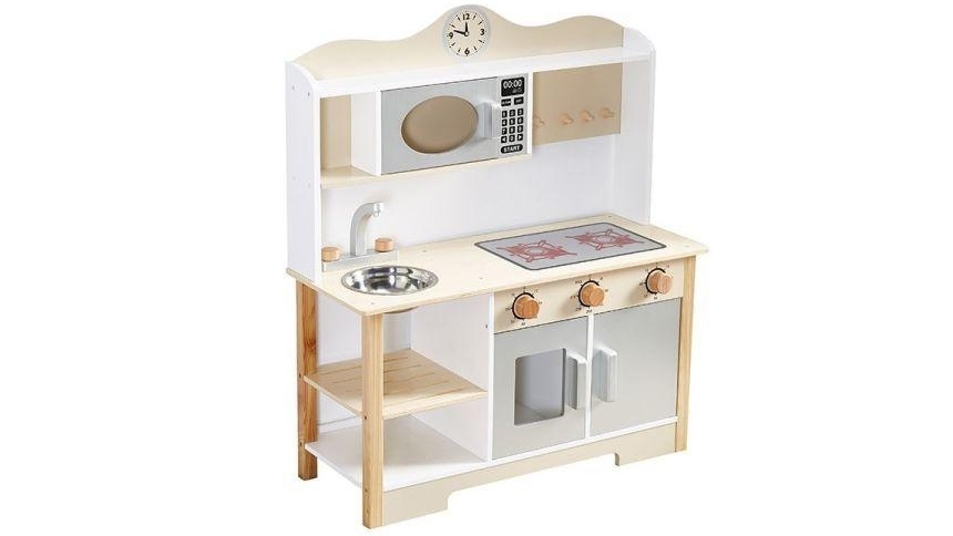 All 4 Kids Savannah White Pretend Kitchen