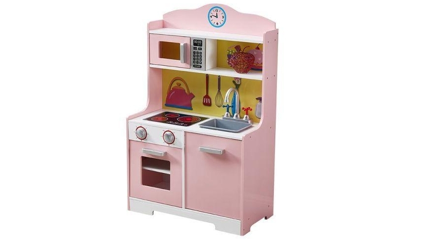 All 4 Kids Stella Pink Pretend Kitchen