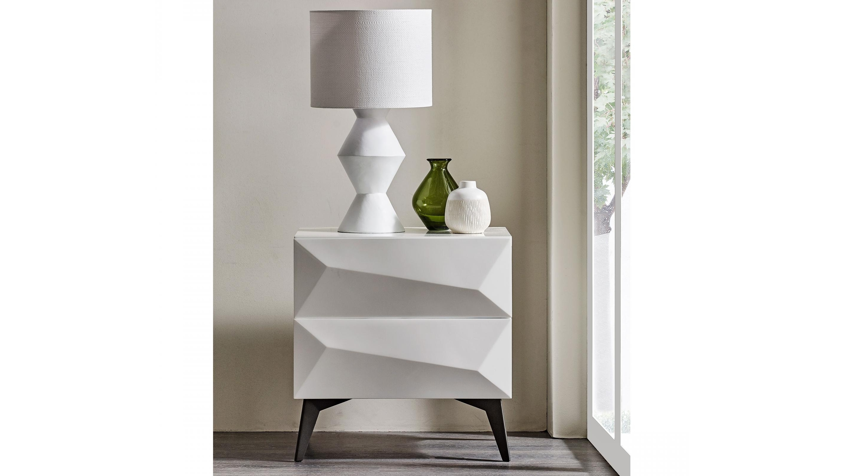 Tamari 2-Drawer Bedside Table